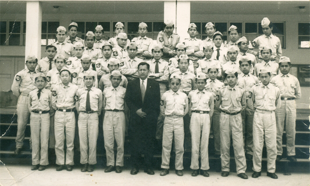 Segundo ano de Comercio del 1959 Colegio Alfonso Ugarte