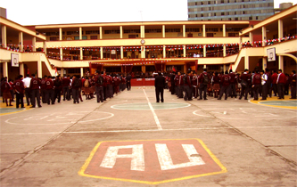 La Gran Unidad Escolar Alfonso Ugarte, fue fundada en honor del heroe peruano Don Alfonso Ugarte y Vernal el 2 de junio de 1927, durante el gobierno del Presidente Augusto B. Leguia., por Decreto Supremo Nº 1706 del 2 de julio de 1927. En sus inicios funcionó a espaldas del ex Ministerio de Educación, (en la Av. Abancay) hasta el año 1951. En 1952 se trasladó al actual local del distrito de San Isidro, constituyendose desde esta fecha como Gran Unidad Escolar, fue durante el gobierno del General Don Manuel A. Odria. El Colegio Alfonso Ugarte ha sido dirigido por prestigiosos educadores, como don Alberto Rivera y de Pierola, Víctor Vera Cubas, Jorge Castro Harrison, Luis Hurtado, Adrián Albarracin y el profesor Pelaez y muchos más