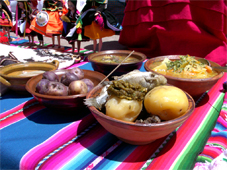 Andes food original incas Vacations in Titicaca lake in our Chucuito village, located at 15 km of Puno, is the old capital of the LUPACA TAMBU an Aymara state... Live with us Be our guest in our village, in our houses, in our lake hotel, We will share you, our Aymara culture, incas food, textile knowledgement, music, artcrafts, Titicaca Lake sports, Uros tours, folklore party, Andes music... all included maintaining our passion for the Mamapacha and our environment, support our village enjoing your Peruvian vacations